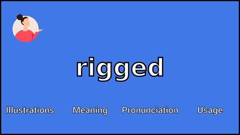 rigged tagalog|RIGGING Meaning in Tagalog .